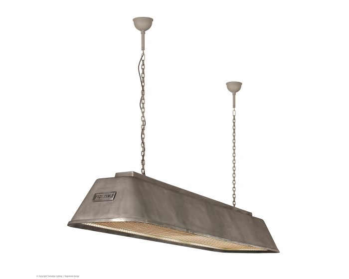 Frezoli Bizz Hanglamp Aluminium | L150 cm