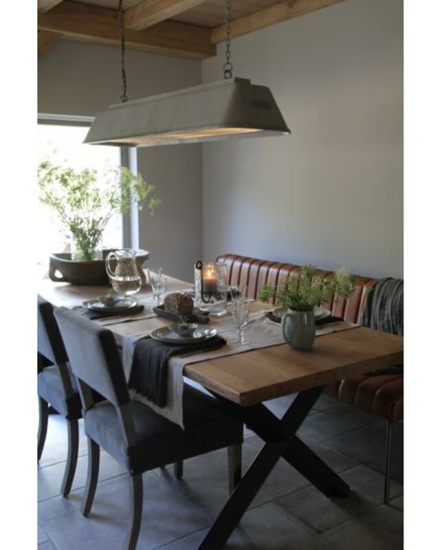 Frezoli Bizz Hanglamp Aluminium | L150 cm