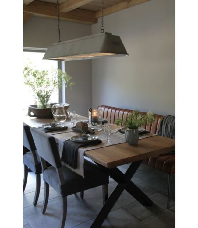 Frezoli Bizz Hanglamp Aluminium | L150 cm