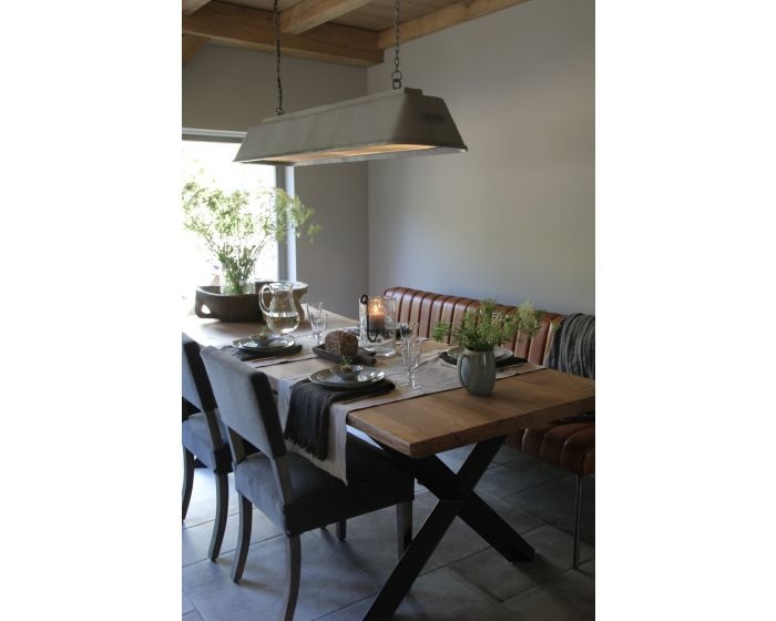 Frezoli Bizz Hanglamp Aluminium | L150 cm