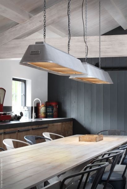 Frezoli Bizz Hanglamp Aluminium | L150 cm