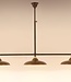 Frezoli Vechia 3 Hanglamp | Loodkleur | L112 cm