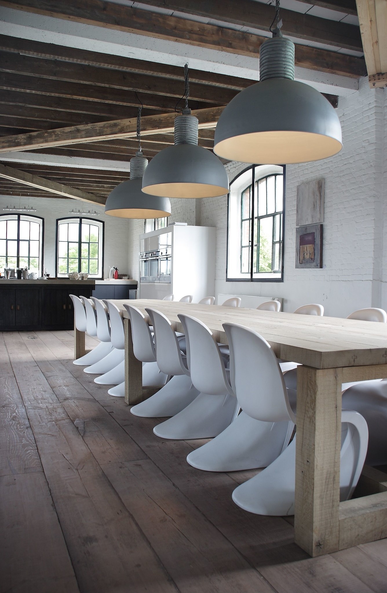 Frezoli Lozz XL Hanglamp | Grijs/Zwart | 78 cm