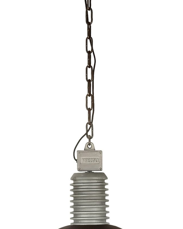 Frezoli Lozz Hanglamp | Grijs/Zwart