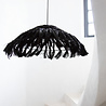 Bazar Bizar De Abaca Schijf Hanger - Zwart Bazar Bizar De Abaca Schijf Hanger - Zwart