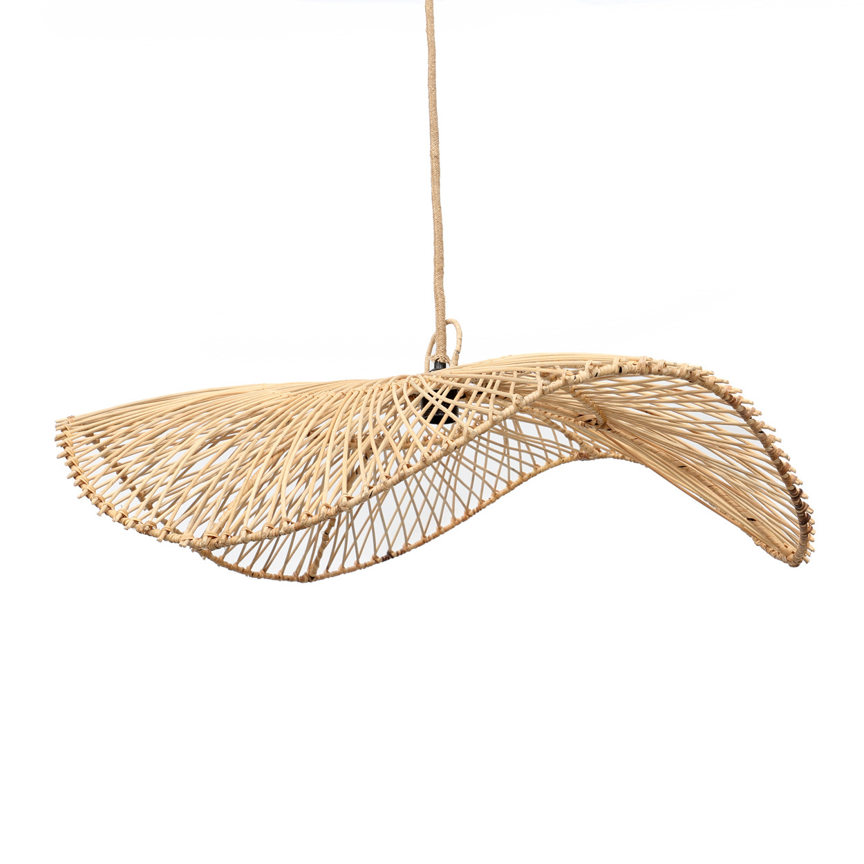Bazar Bizar The Chapeau Pendant - Naturel - L