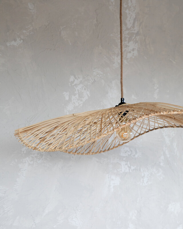 Bazar Bizar The Chapeau Pendant - Naturel - L
