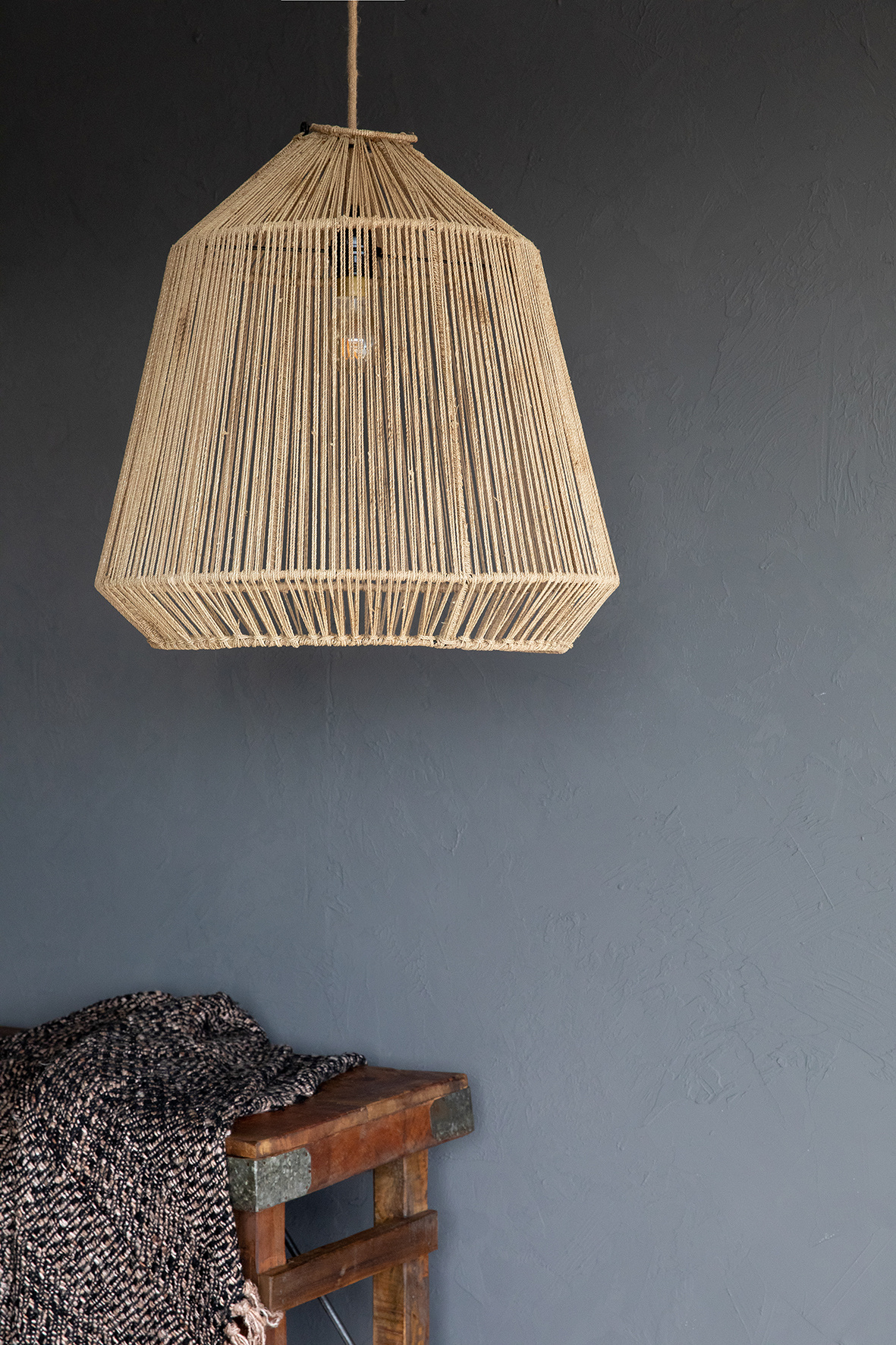 Bazar Bizar The Conic Pendant - Naturel