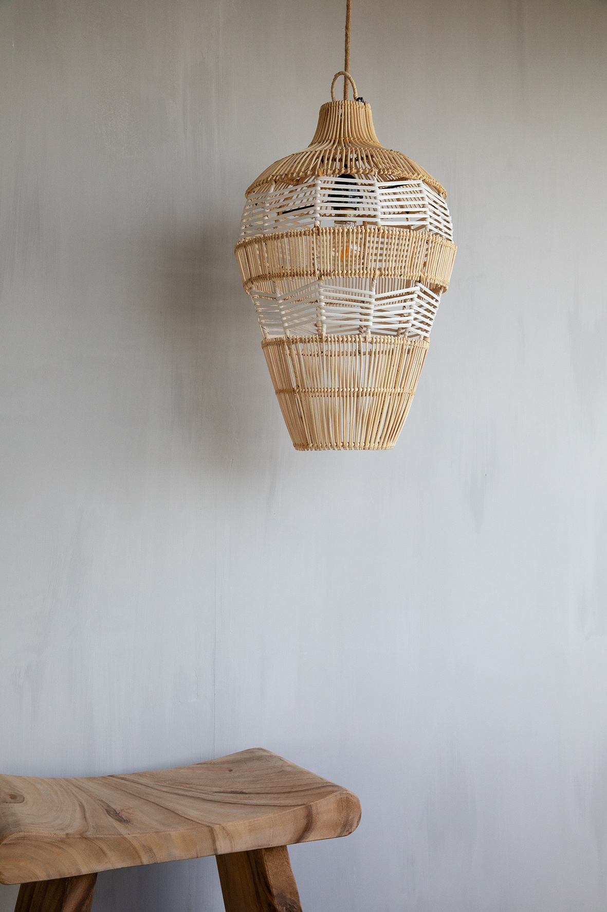 Bazar Bizar The Vase Hanglamp - Natuurlijk Wit - M