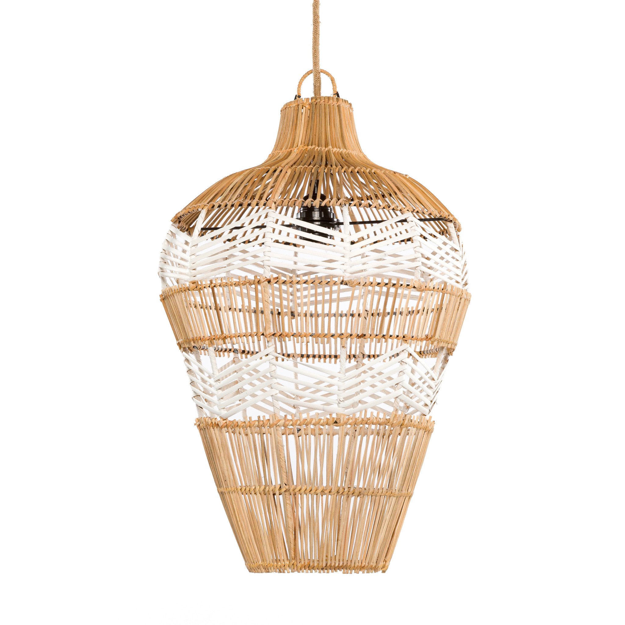 Bazar Bizar The Vase Hanglamp - Natuurlijk Wit - M