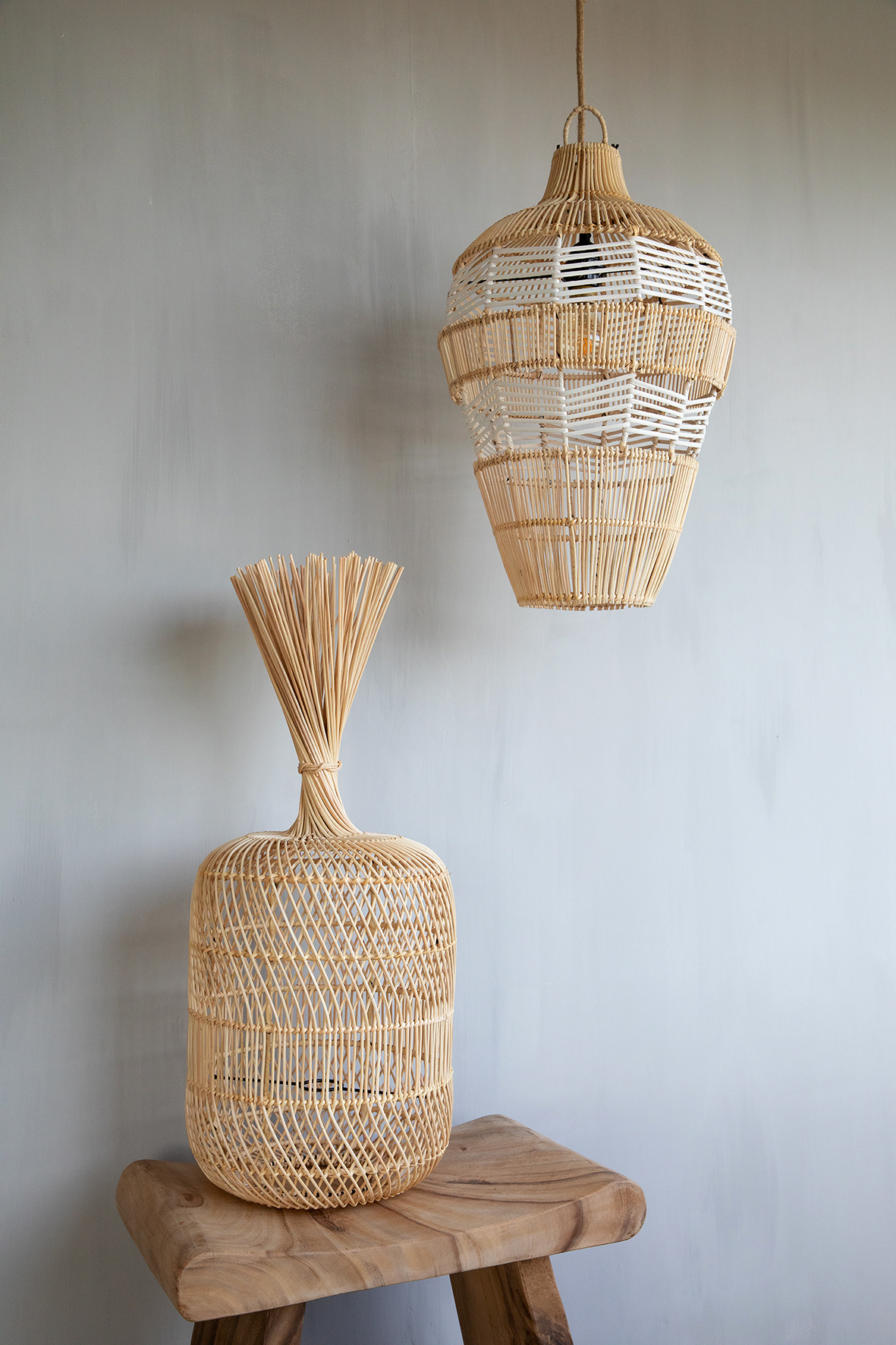 Bazar Bizar The Vase Hanglamp - Natuurlijk Wit - M