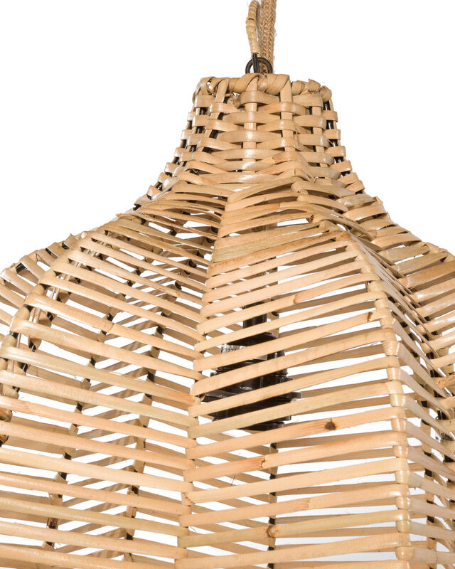 Bazar Bizar The Waza Hanglamp - Naturel - M