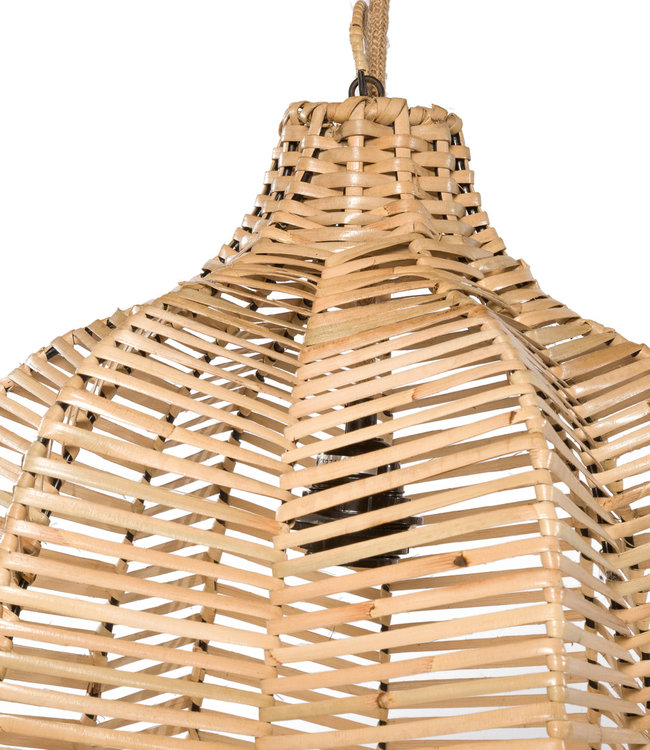 Bazar Bizar  The Waza Hanglamp - Naturel - M
