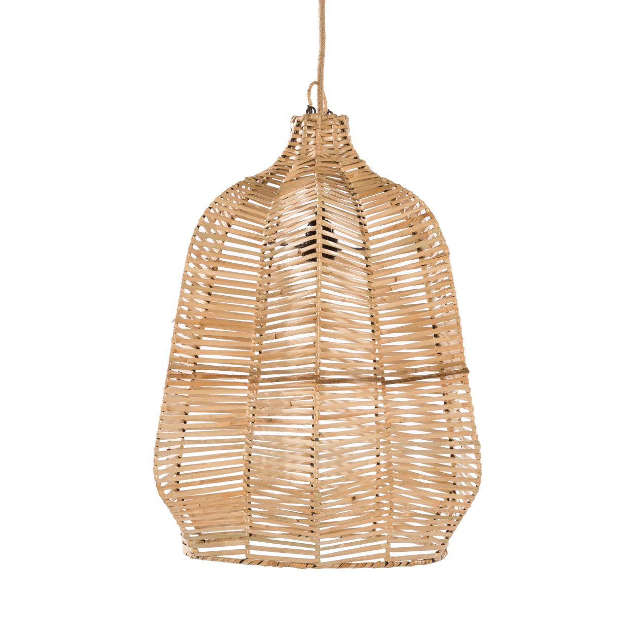 Bazar Bizar The Waza Hanglamp - Naturel - M