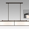 Frezoli Hogenas Hanglamp Mat Zwart - L140 cm Frezoli Hogenas Hanglamp Mat Zwart - L140 cm