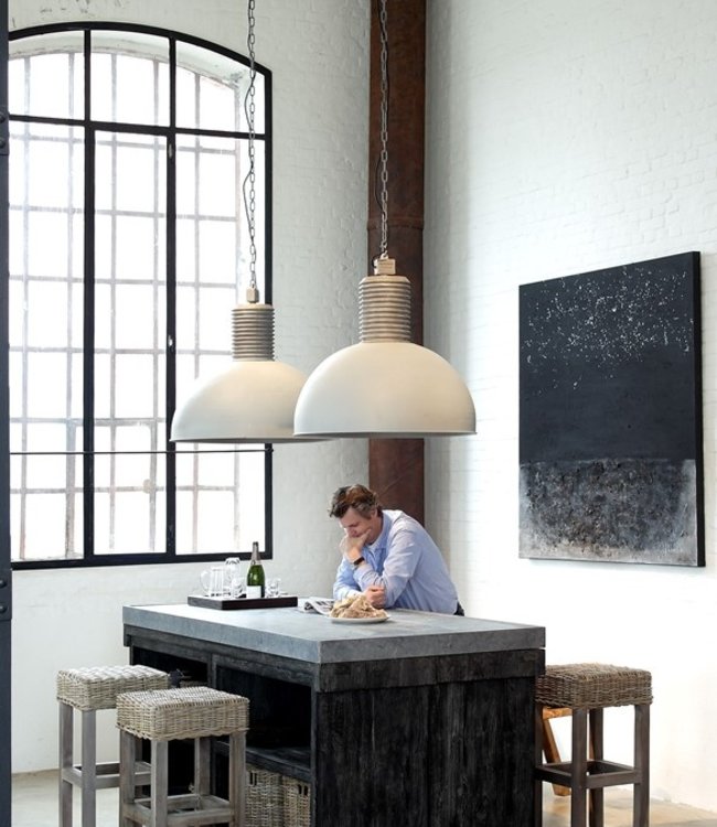 Frezoli Hanglamp Lozz XL | Grijs | 78 cm