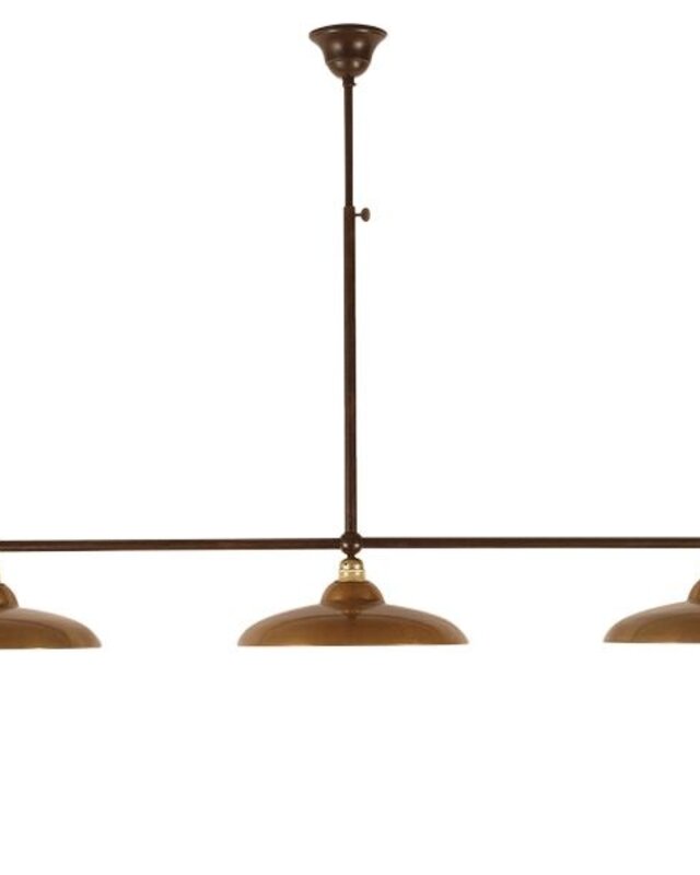 Frezoli Vechia 3 Hanglamp | Bruin Patina | L112 cm