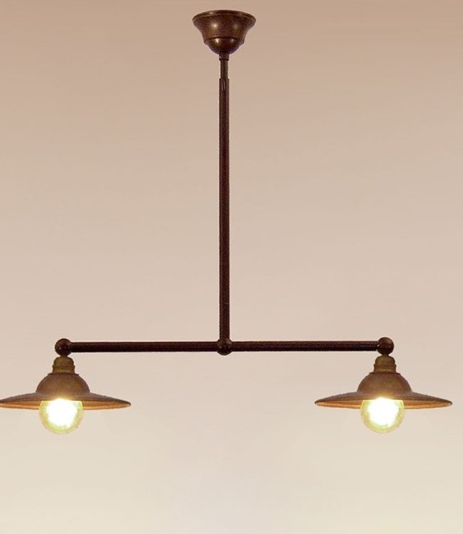 Frezoli Vechia 2 Hanglamp | Loodkleur | L62 cm