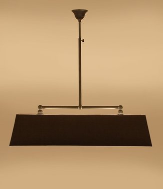 Frezoli Vechia 2 Hanglamp | Mat Zwart | L62 cm