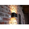 Vanno Large | Zwart/Bruine Finish