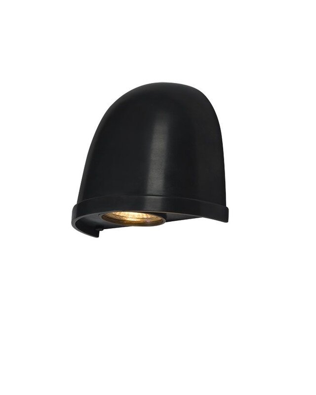 Frezoli Murlo Wandlamp | Zwart/Bruine Finish