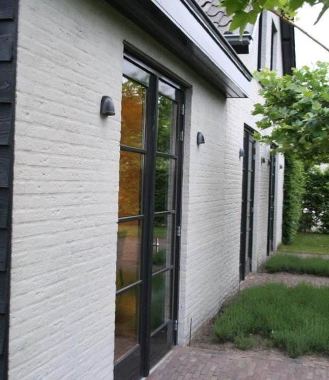 Frezoli Murlo Wandlamp | Zwart/Bruine Finish