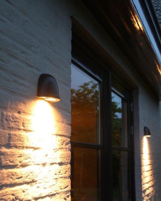Frezoli Murlo Wandlamp | Zwart/Bruine Finish