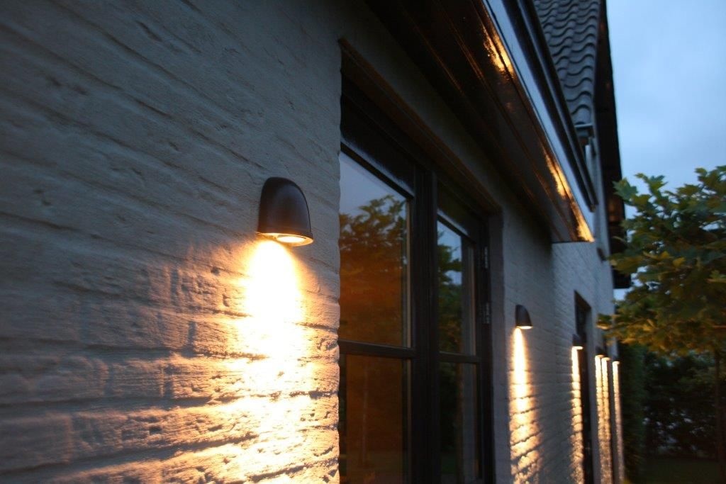 Frezoli Murlo Wandlamp | Zwart/Bruine Finish