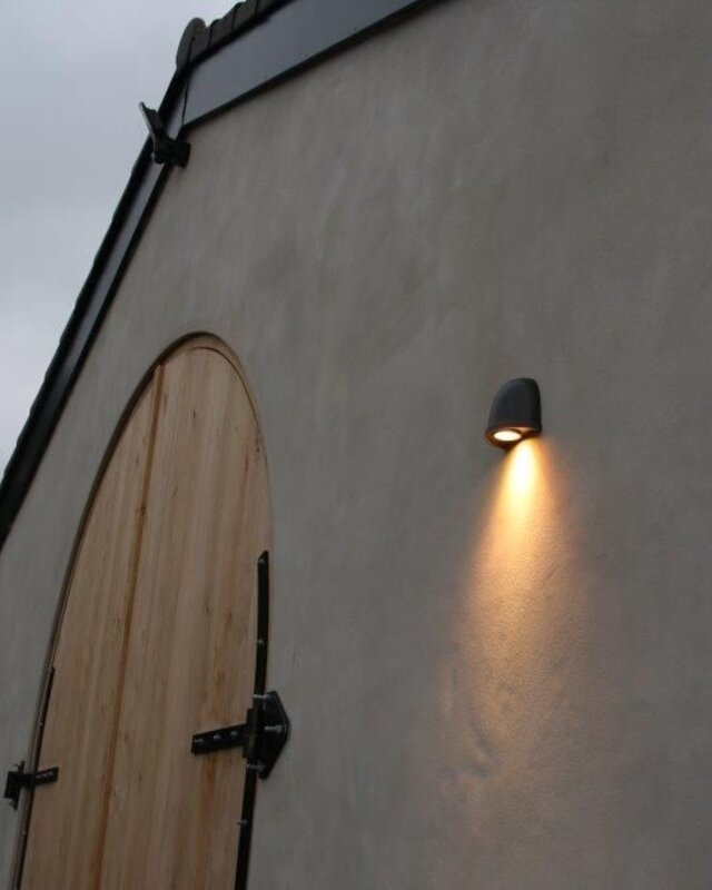 Frezoli Murlo Wandlamp | Zwart/Bruine Finish