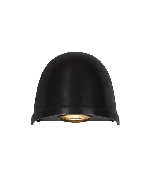 Frezoli Murlo Wandlamp | Zwart/Bruine Finish