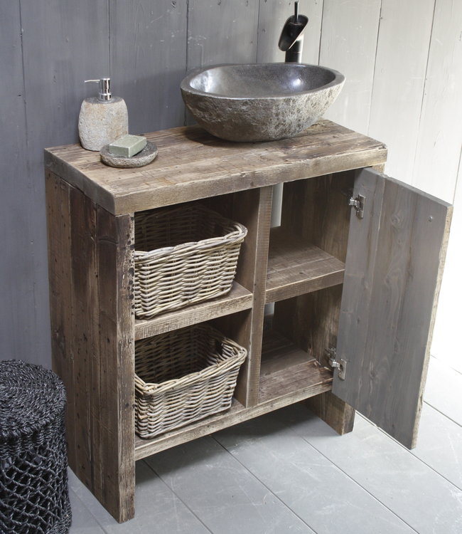 Rene Houtman Davidoff Badkamermeubel Wagondelen L80xH90xD37 cm