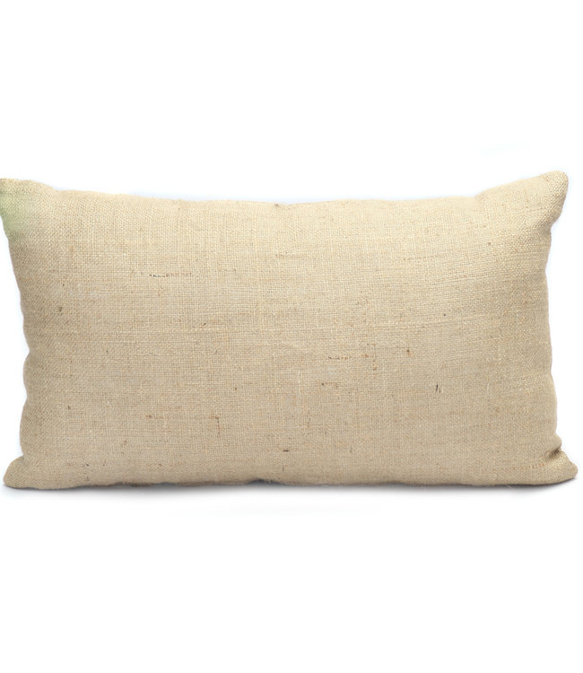 Bazar Bizar De Jute Kussenhoes - Naturel