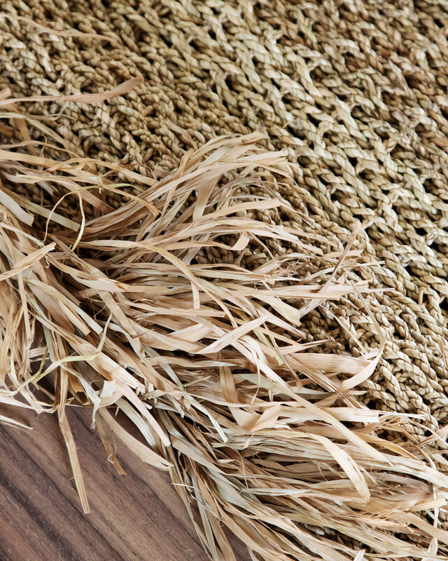 Bazar Bizar The Fringed Carpet - Naturel - 180x240 cm