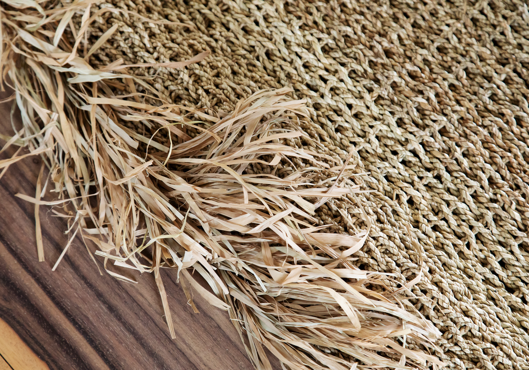 Bazar Bizar The Fringed Carpet - Naturel - 180x240 cm