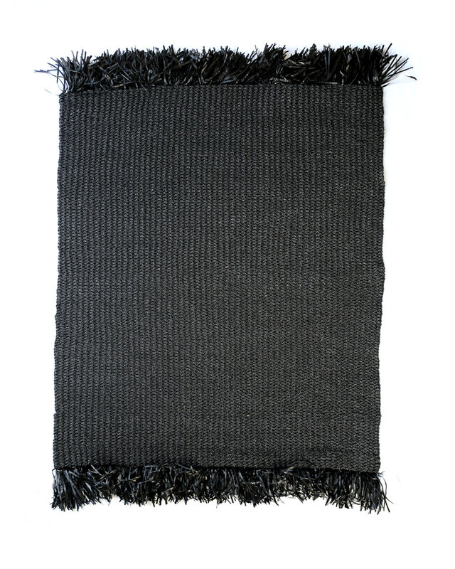 Bazar Bizar The Fringed Carpet - Zwart - 200x300 cm
