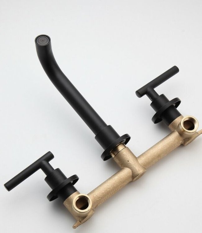 Rene Houtman Inbouw Wastafelkraan - Zwart