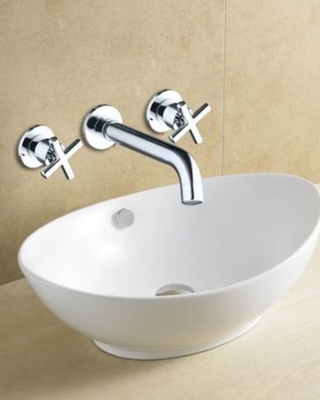 Rene Houtman Inbouw Wastafelkraan - Chroom