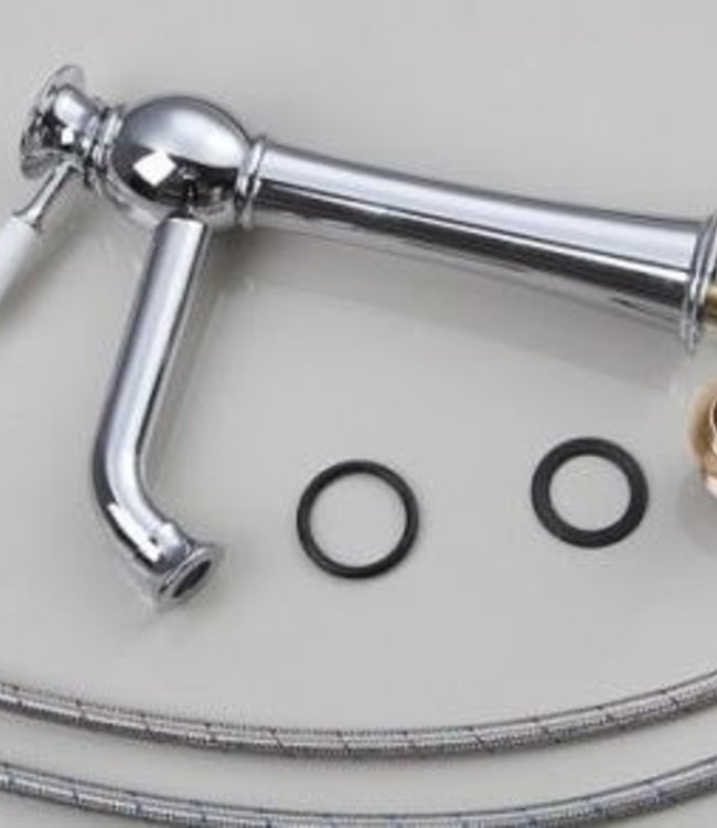 Rene Houtman Klassieke Wastafel Mengkraan - Chroom