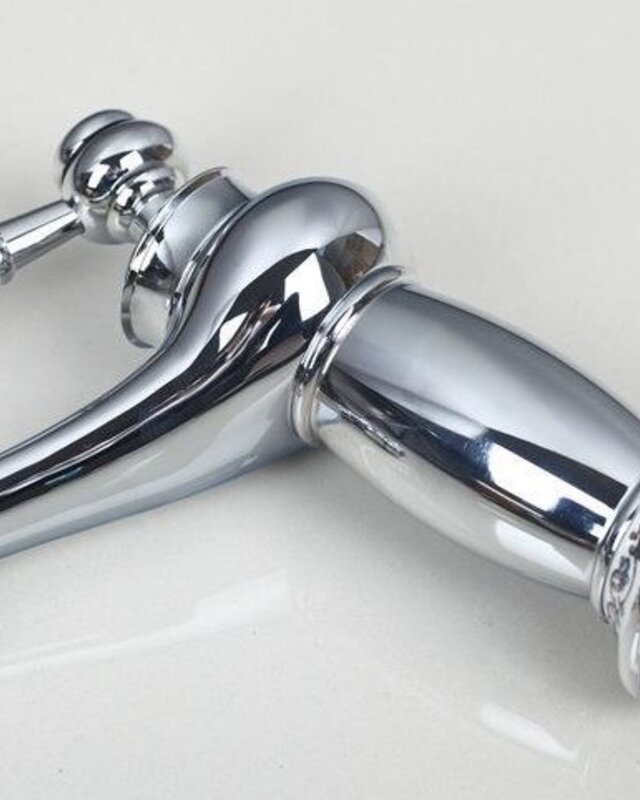 Rene Houtman Elegante Wastafelkraan - Chroom