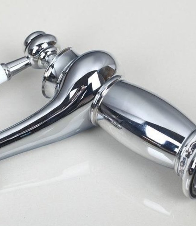 Rene Houtman Elegante Wastafelkraan - Chroom