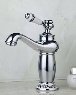 Rene Houtman Elegante Wastafelkraan - Chroom