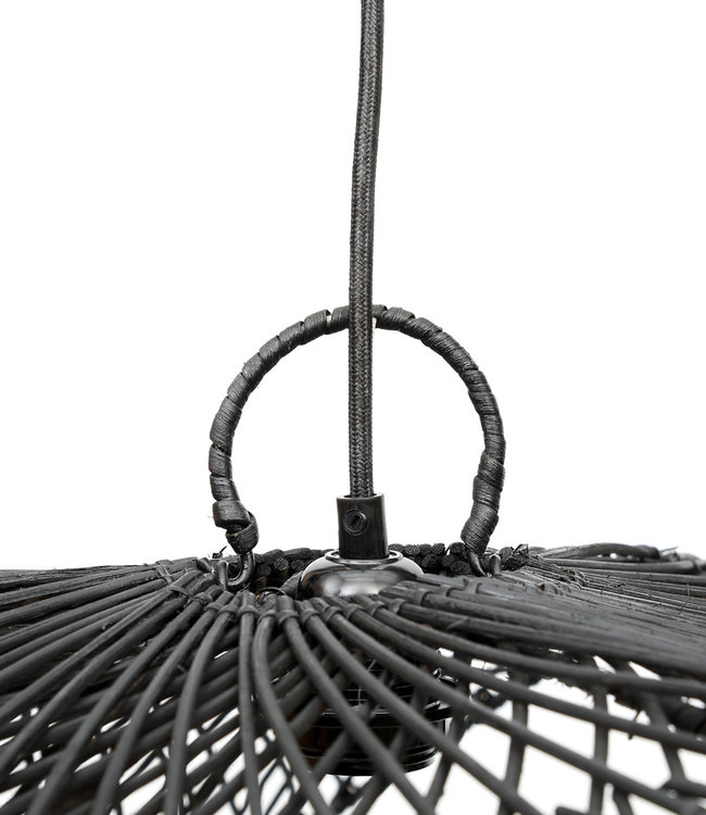 Bazar Bizar Chapeau Pendant Hanglamp - Zwart - L