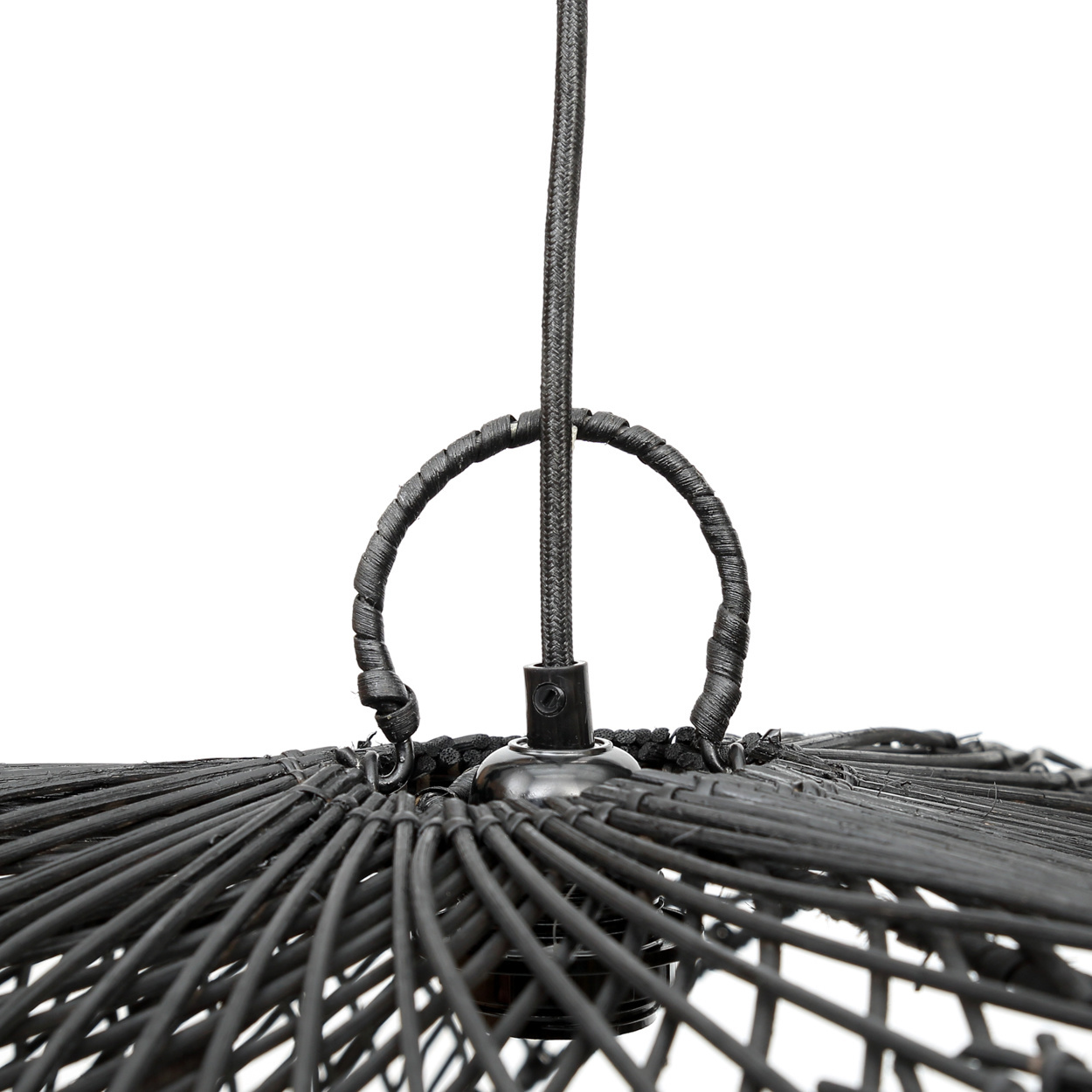 Bazar Bizar Chapeau Pendant Hanglamp - Zwart - L