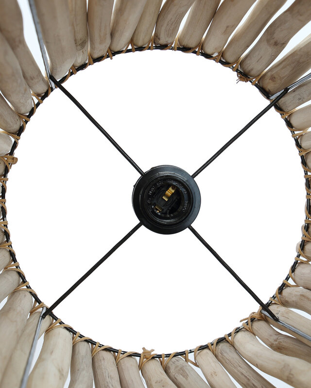 Bazar Bizar Tulum Pendant Hanglamp - Naturel