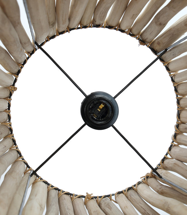 Bazar Bizar Tulum Pendant Hanglamp - Naturel