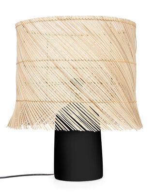 Bazar Bizar Rattan Tafellamp