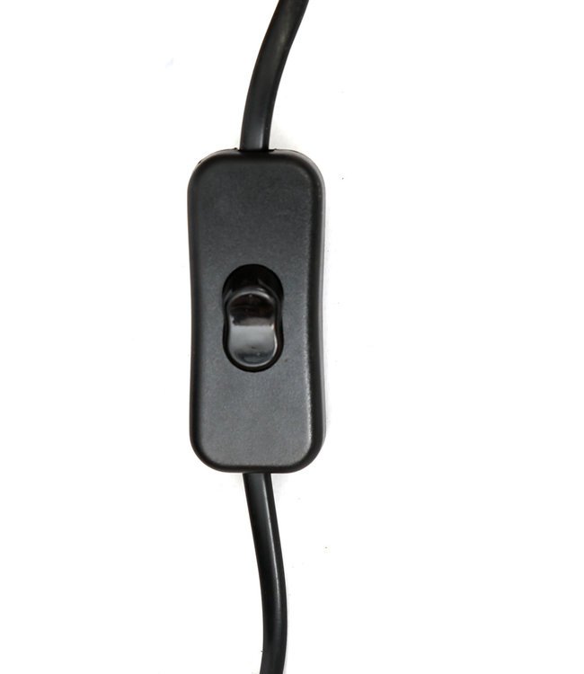 Bazar Bizar Santorini Tafellamp - Zwart, Wit & Naturel