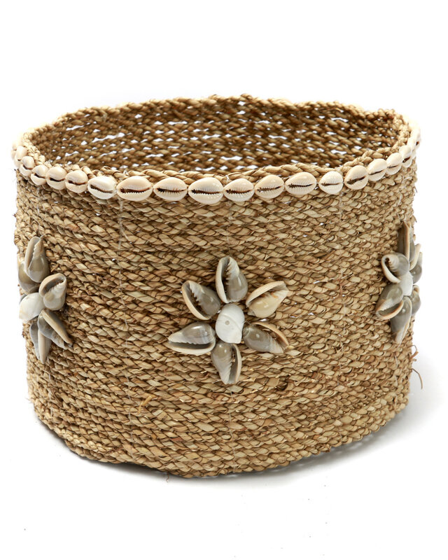 Bazar Bizar Beach View Baskets - Naturel - 3 stuks