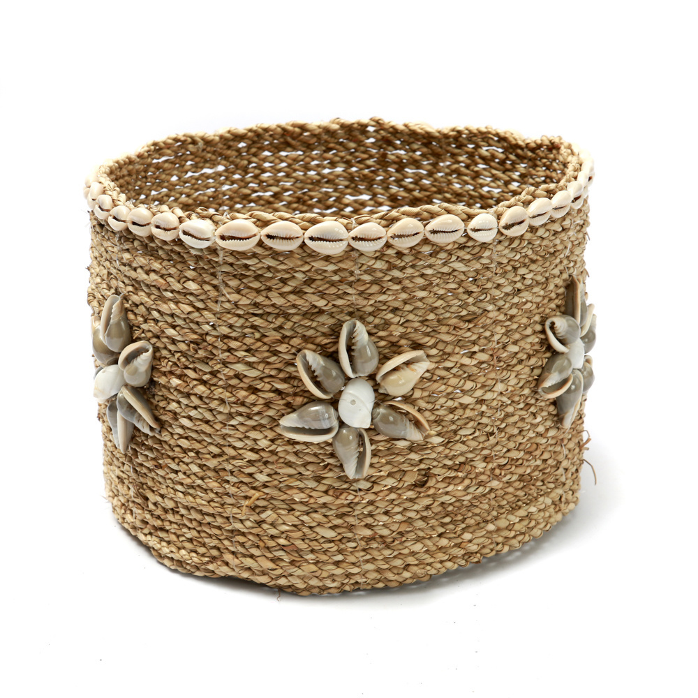 Bazar Bizar Beach View Baskets - Naturel - 3 stuks