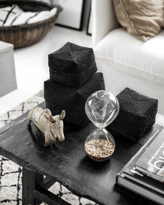 Bazar Bizar Beaded Basket - 3 stuks
